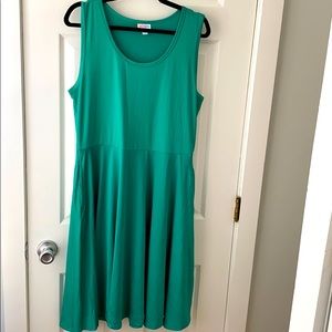 NWOT - XL Lularoe Nicki Dress - Green